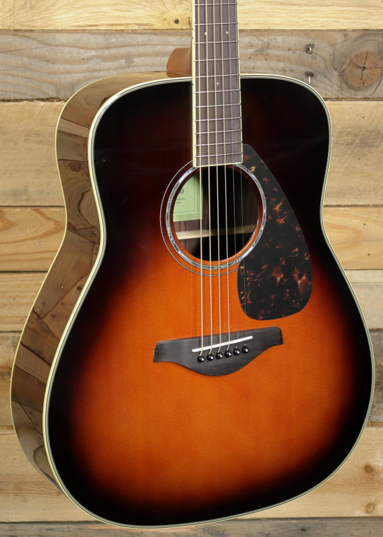 Yamaha FG830 Acoustic Guitar Tobacco Brown Sunburst