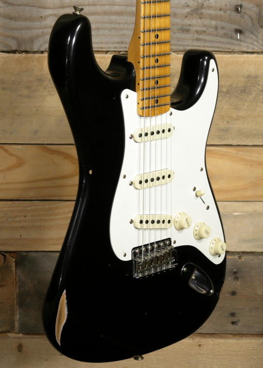 Fender Custom Shop S21 Limited Edition 57 Strat Relic Black w/ Case