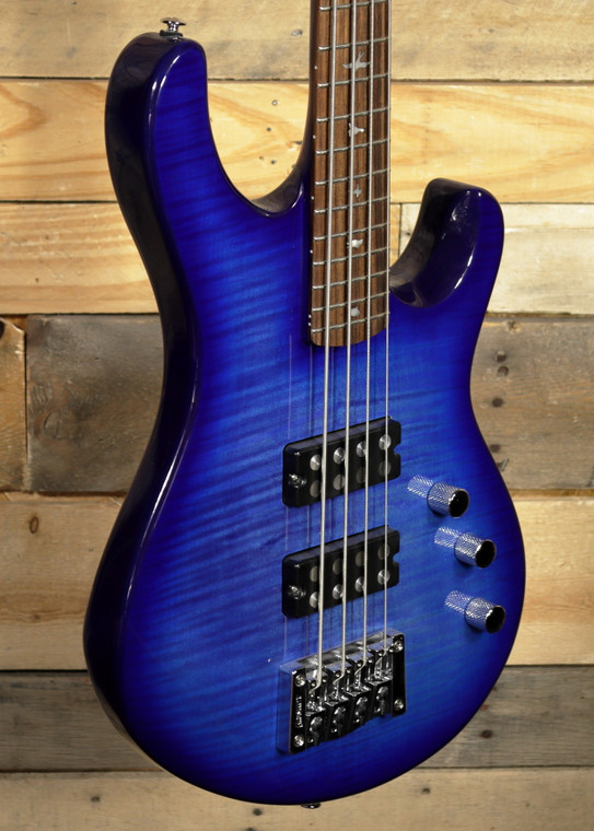 PRS Kingfisher 4-String Bass Faded Blue Wrap Around Burst w/ Gigbag "Mint Condition"