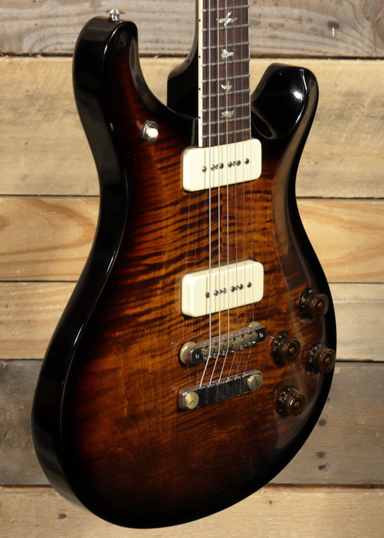 PRS McCarty 594 Soapbar P-90 Electric Guitar Black Gold Wrap Burst w/ Case "Excellent Condition"