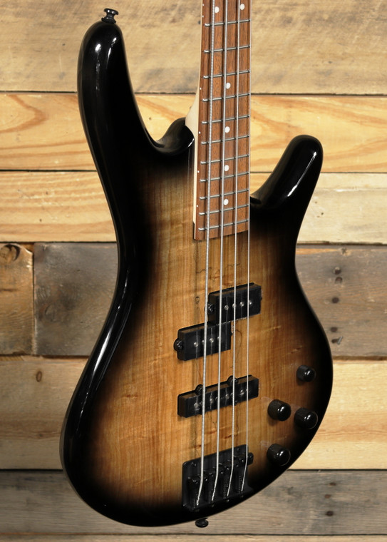 Ibanez SR Gio GSR200SM 4-String Bass Natural Gray  Burst