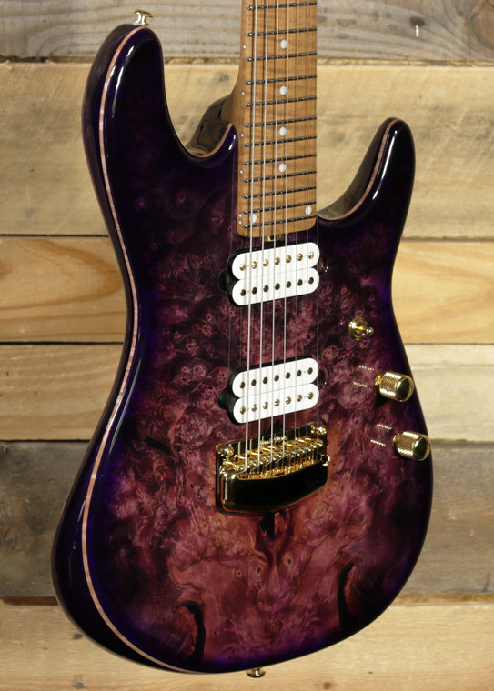 Music Man Jason Richardson 7-String Cutlass Electric Guitar Majora Purple w/ Case