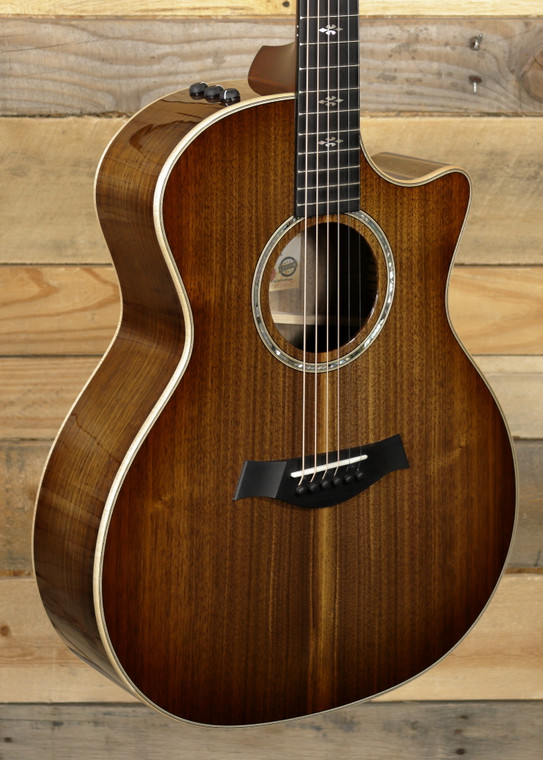 Island Music 15 Year Anniversary Taylor Custom Old Growth GA Acoustic/Electric Guitar  Shaded Edge Burst w/ Case