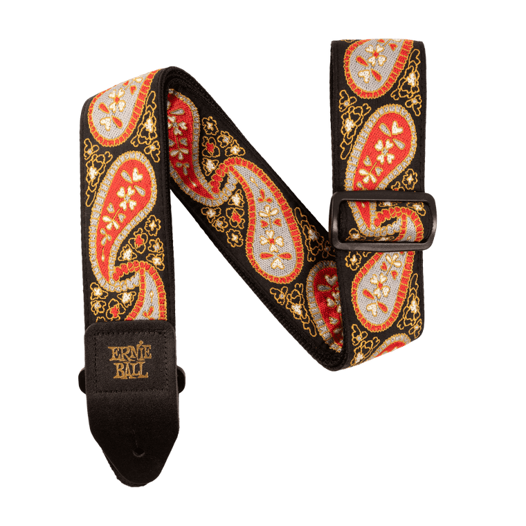 Ernie Ball Classic Jacquard Guitar/Bass Strap - Midnight Paisley