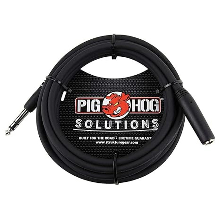 Pig Hog Headphone Extension 10ft Cable