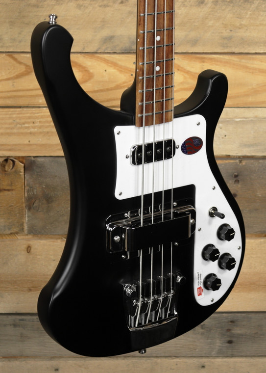 Rickenbacker 4003S 4-String Electric Bass Matte Black w/ Case Special Sale Price Until  4-30-24