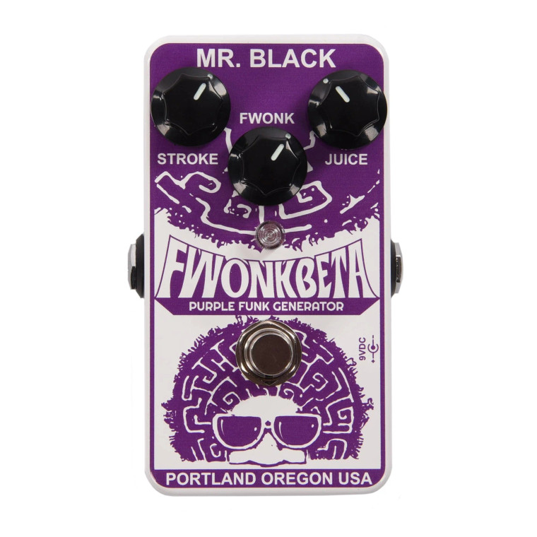 Mr. Black FwonkBeta Purple Funk Generator Pedal