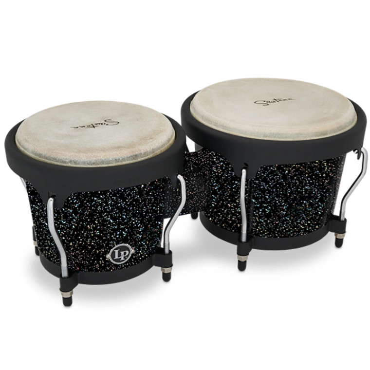 Latin Percussion Santana Aspire 6 3/4-8 Bongo - Black Magic