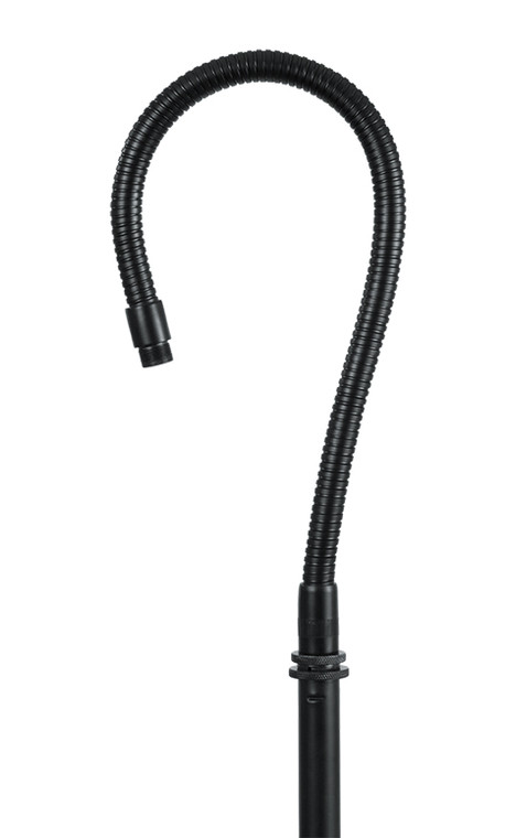 Gator Frameworks 19" Solid Steel Gooseneck with Black Finish