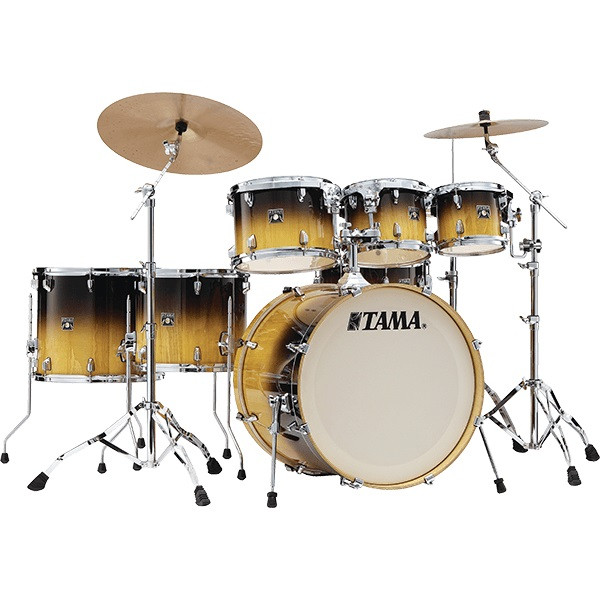 TAMA CL72SPGLP Superstar Classic Gloss Lacebark Pine Fade Set - 7pc