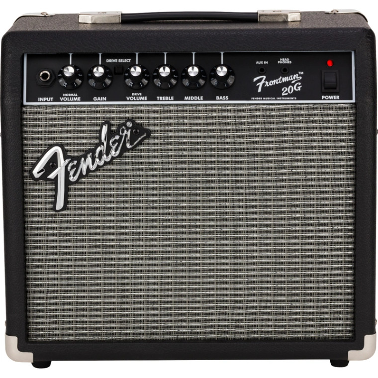 Fender Frontman 20G - Black - 120V - Solid State Amp