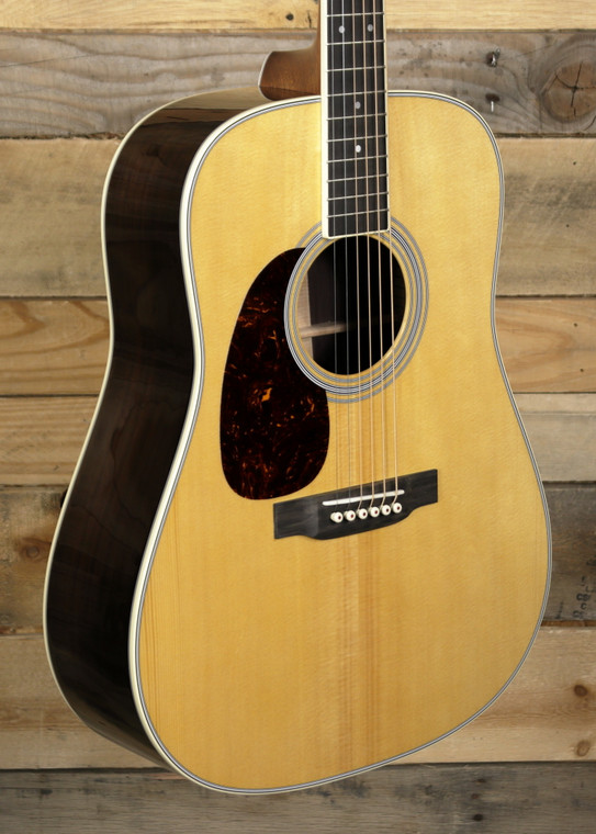 Martin D-35 Left-Handed Acoustic Guitar Natural w/ Case