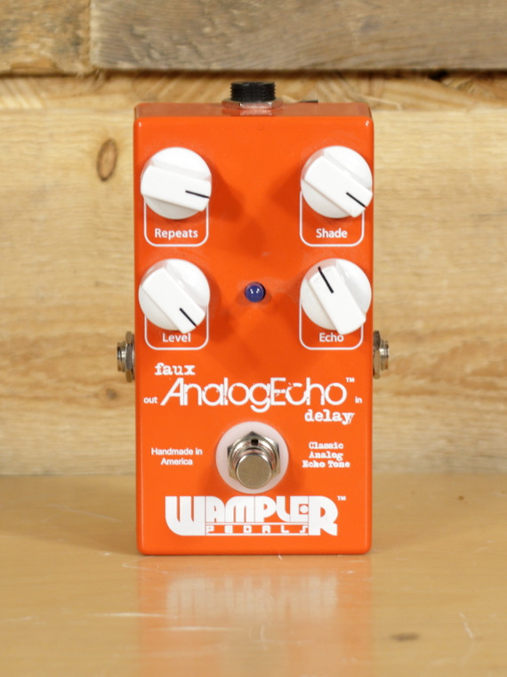 Wampler Faux Analog Echo Delay Pedal "Excellent Condition"