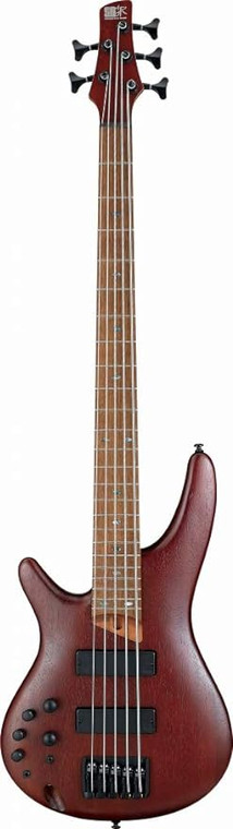 Ibanez SR505E 5-Str Left-Handed Bass Guitar - Brown Mahogany