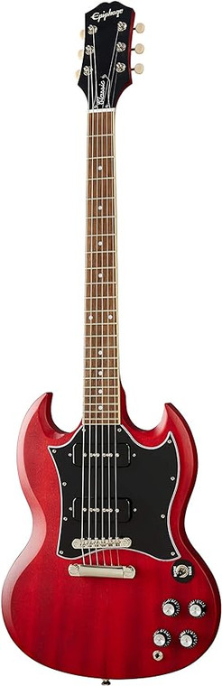 Epiphone SG Classic P-90s Electric Guitar - Worn Cherry
