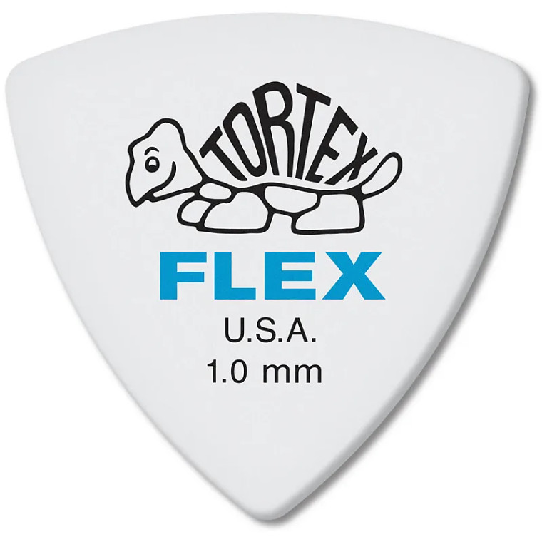 Dunlop Tortex Flex Triangle 456P 1.0 - 6pk