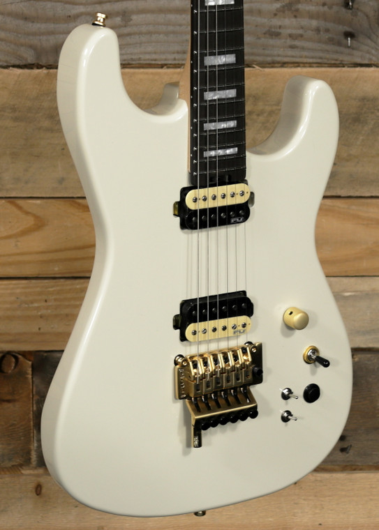 FU-Tone FU PRO Electric Guitar Antique White w/  Gigbag