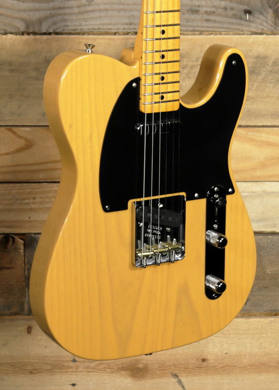 Fender American Vintage II 1951 Telecaster Electric Guitar Butterscotch  Blonde w/ Case