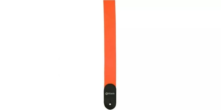 DIMARZIO Nylon Seatbelt Guitar Strap - Neon Orange