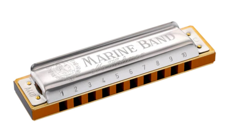 Hohner Marine Band 1896 Harmonica -  Key of F Minor