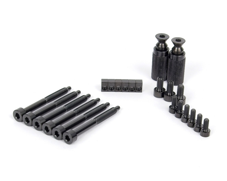 FU-Tone Titanium Hardware Upgrade Kit 6-String Black
