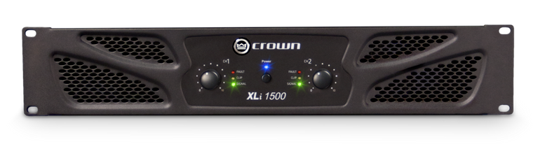 Crown XLi 1500 Two-channel, 450W @ 4 Ohm Power Amplifier