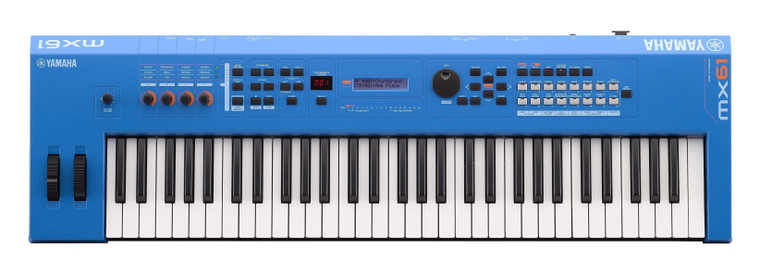 YAMAHA MX61BU 61-key Synthesizer BLUE