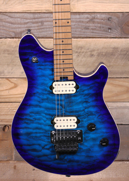EVH Wolfgang Special QM Electric Guitar Chlorine Burst