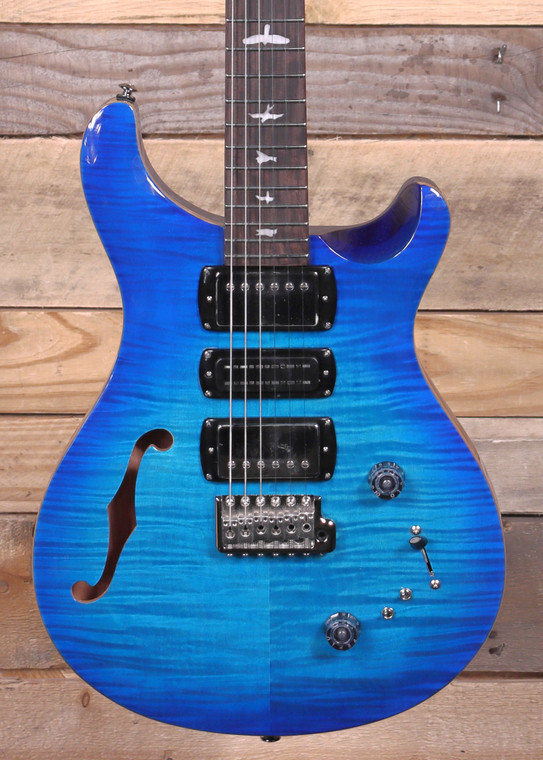 PRS SE Special Semi-Hollow Electric Guitar Lake Blue w/ Gigbag