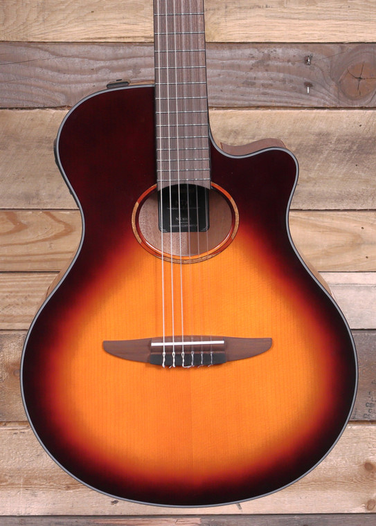Yamaha NTX1 Acoustic/Electric Classical Guitar Brown Sunburst "Excellent Condition"