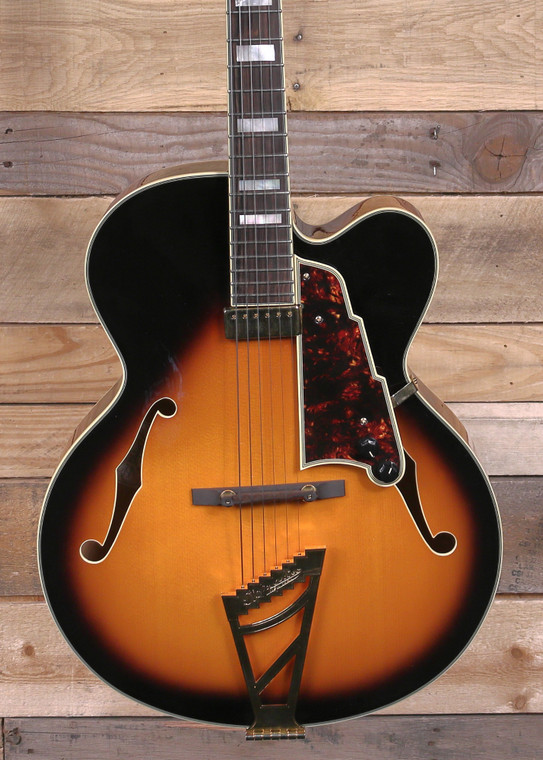 D'Angelico Excel EXL-1 Hollowbody Guitar Vintage Sunburst w/ Case "Excellent Condition"