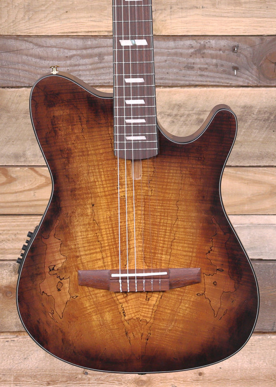 Ibanez FRH20SMN Nylon Acoustic/Electric Guitar Tobacco Burst