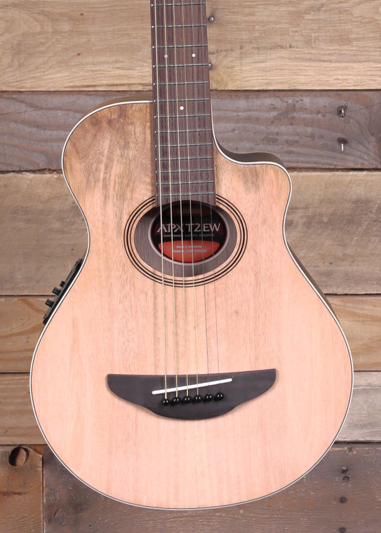 Yamaha APXT2EW Thinline 3/4 Size Acoustic/Electric Guitar Natural w/ Gigbag "Good Condition"