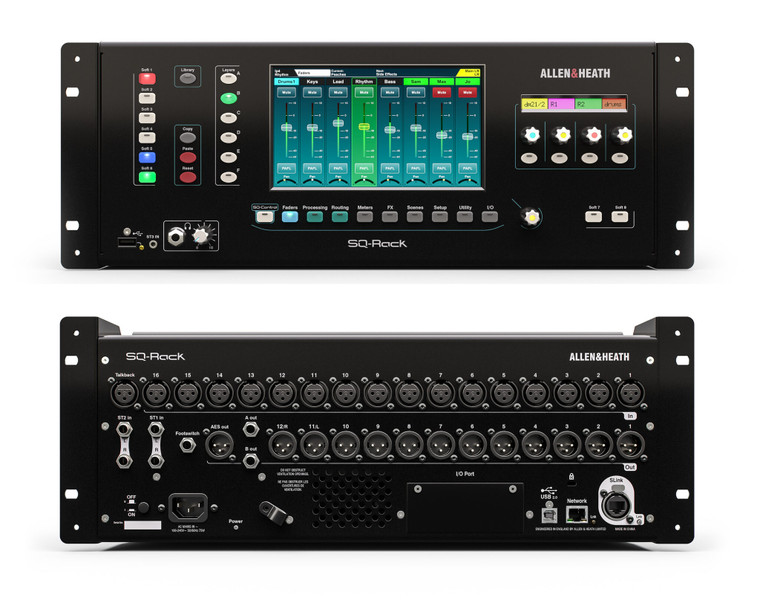 Allen & Heath SQ-Rack 48 Channel / 36 Bus Rackmount Digital Mixer Allen & Heath SQ-Rack 48 Channel / 36 Bus Rackmount Digital Mixer