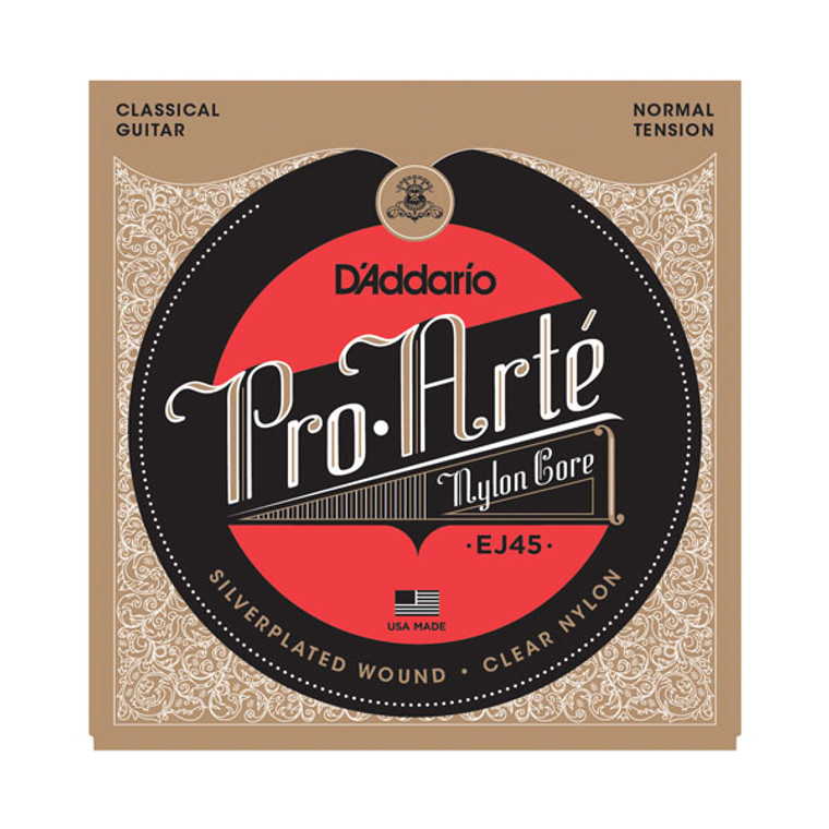 D'Addario EJ45 Pro-Arté Nylon, Normal Tension