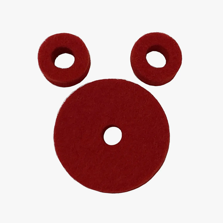 AHEAD Hi-Hat Cymbal Felts -  Red Pack