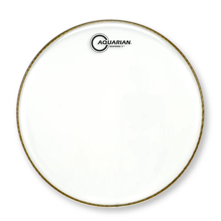 AQUARIAN 10in Super-2 Clear Drumhead | 5/7 Double Ply