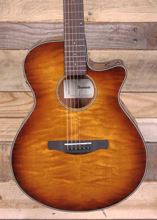 Ibanez AEG70 Acoustic/Electric Guitar Vintage Violin High Gloss