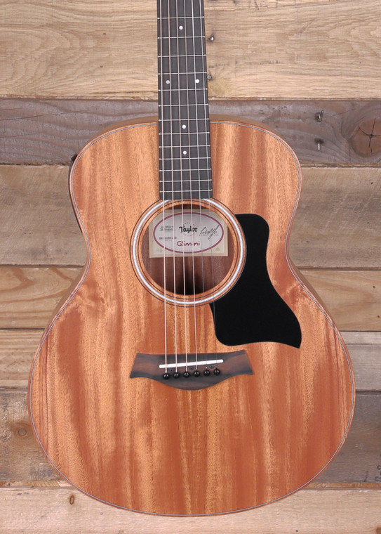 Taylor GS Mini-e Mahogany Acoustic/Electric Guitar Natural  w/ Gigbag