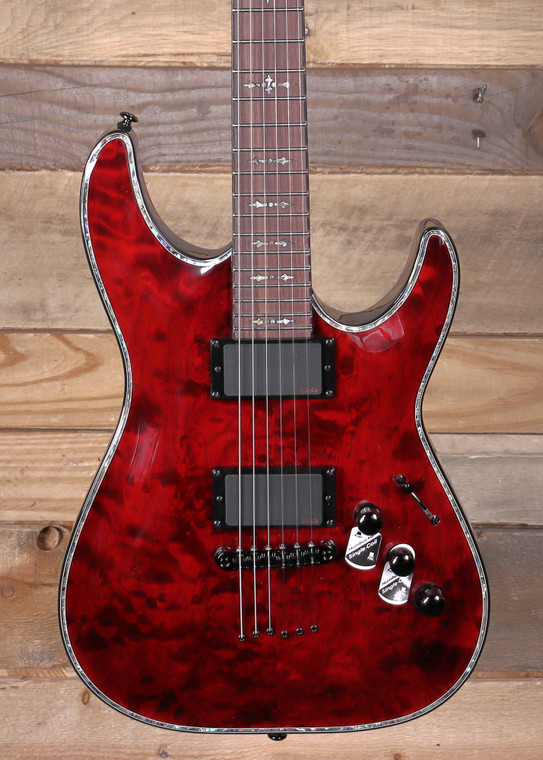Schecter Hellraiser C-1 Electric Guitar Black Cherry