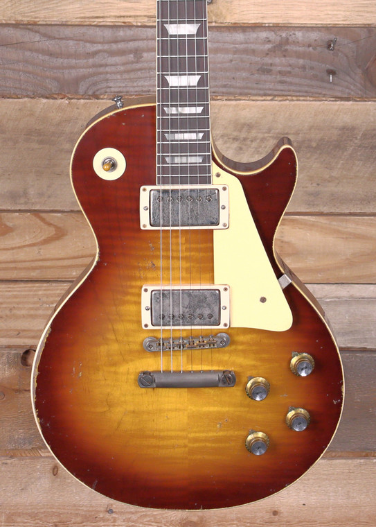Gibson Murphy Lab Custom 1960 Les Paul Standard Reissue Heavy Aged Iced Tea Burst