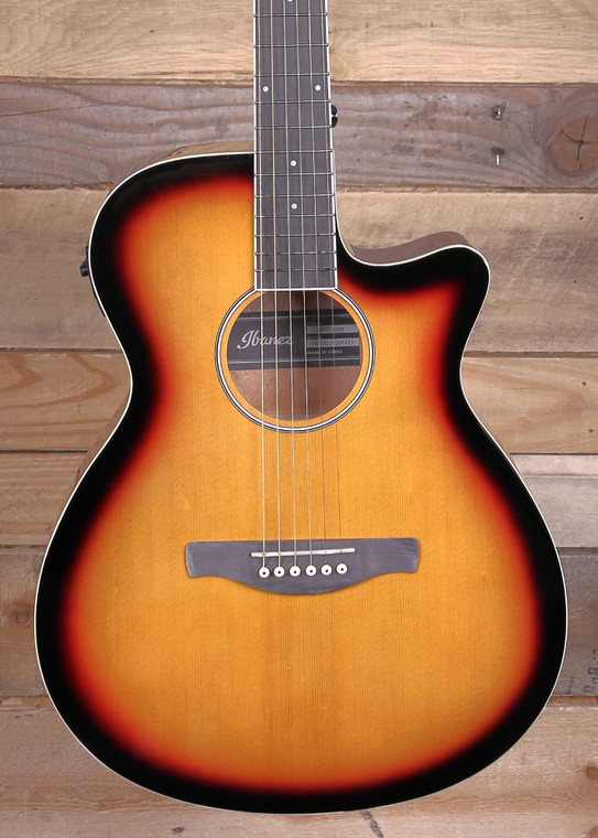 Ibanez AEG7 Acoustic/Electric  Guitar Transparent Vintage Sunburst
