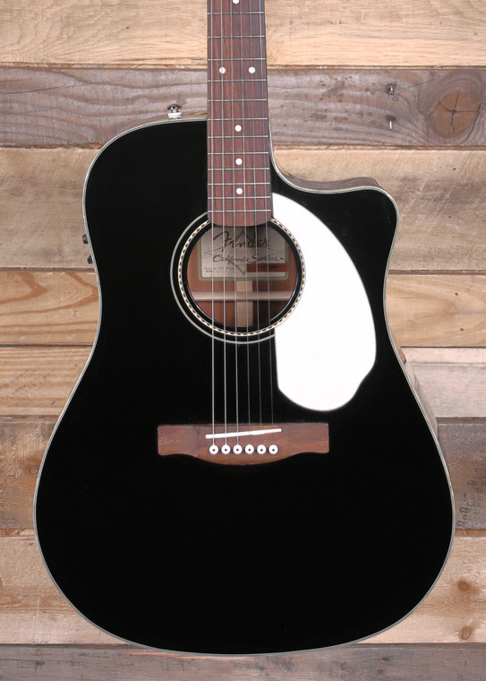 Fender Sonoran SCE Acoustic/Electric Guitar Black "Good Condition"
