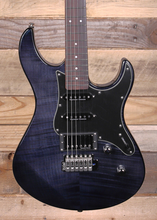 Yamaha PAC612VIIFM Pacifica Electric Guitar Translucent Black