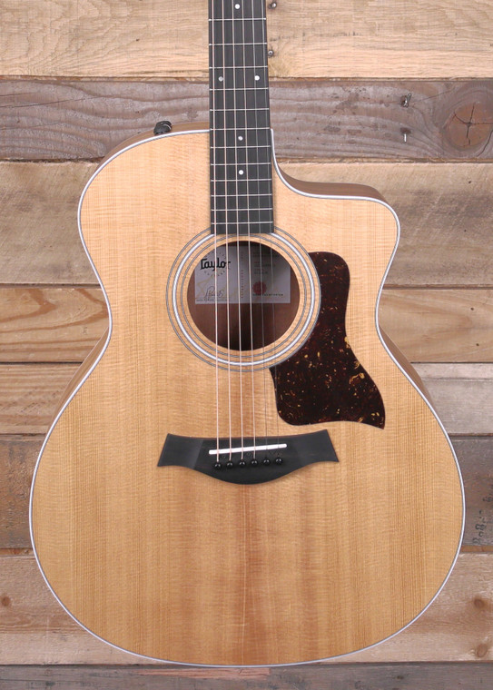 Taylor 214ce-K Acoustic/Electric Guitar Natural w/ Gigbag