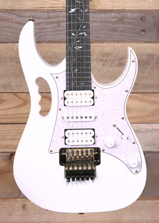 Ibanez Steve Vai Premium Signature JEM7VP Electric Guitar White w/ Gigbag