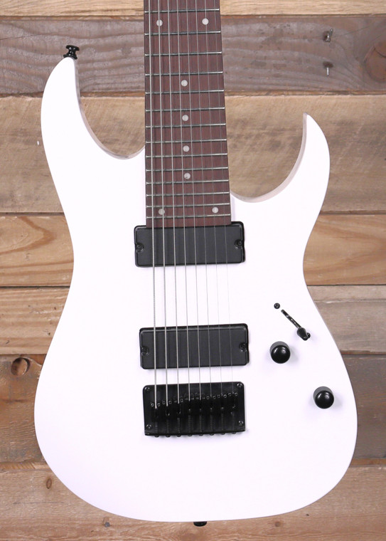 Ibanez RG8 8-String Electric Guitar White "Excellent Condition"