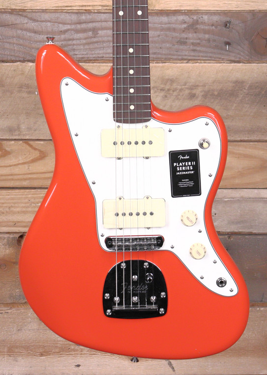 Fender Player II Jazzmaster Electric Guitar Coral Red w/ Gigbag "Excellent Condition"