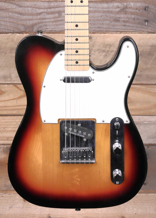 Fender Standard Telecaster Electric Guitar Brown Sunburst "Excellent Condition"