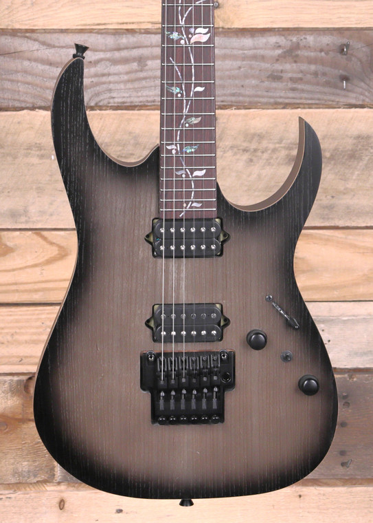 Ibanez RG8620AH J.Custom Electric Guitar Anvil Gray Burst Flat w/ Case